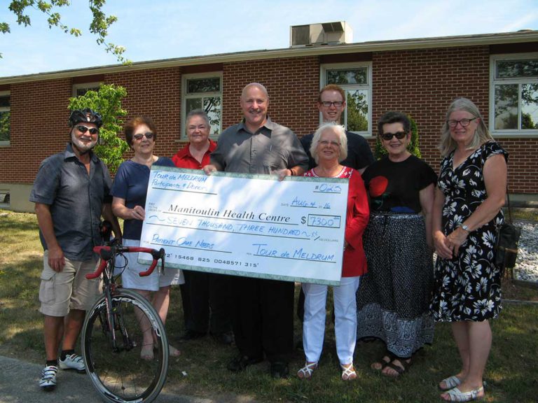 Tour de Meldrum Bay raises over $7,000 for Mindemoya Hospital