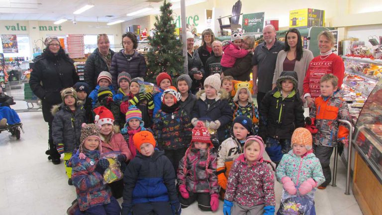 C.C. McLean students and Dean’s continue tradition of supporting food bank
