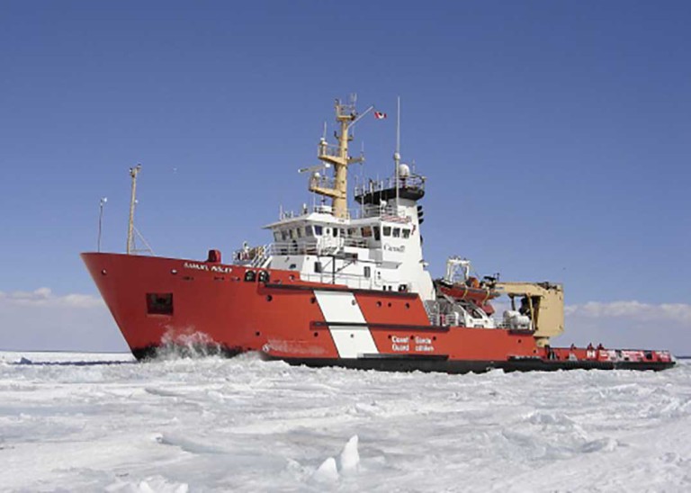 Icebreaker to visit Lafarge terminal this week