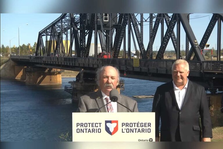 Ontario Premier Doug Ford arrives on Manitoulin with three major announcements