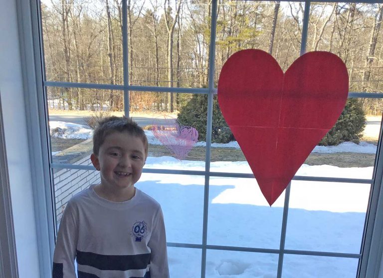 Evansville boy shows his care for Evansville residents