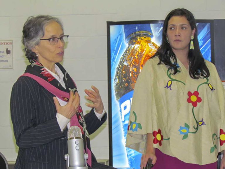 Last-ever Ontario Environmental  Commissioner visits M’Chigeeng