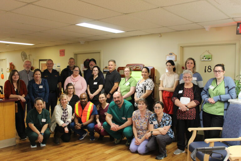 Mock evacuation takes place at the Lodge