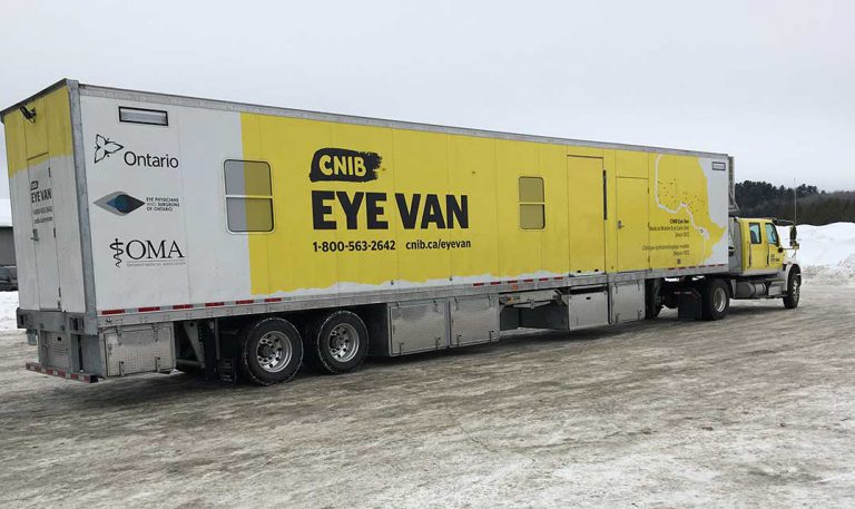 New CNIB Eye Van will visit Manitoulin this fall