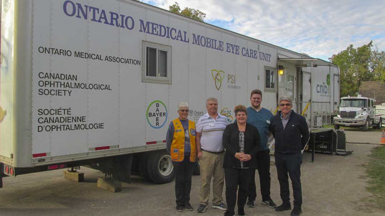 CNIB Eye Van truck-trailer to be replaced for 2019 tour