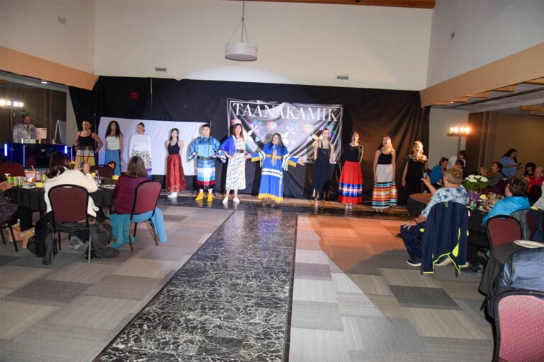 Indigenous fashion designers showcase their creations at the Manitoulin Hotel