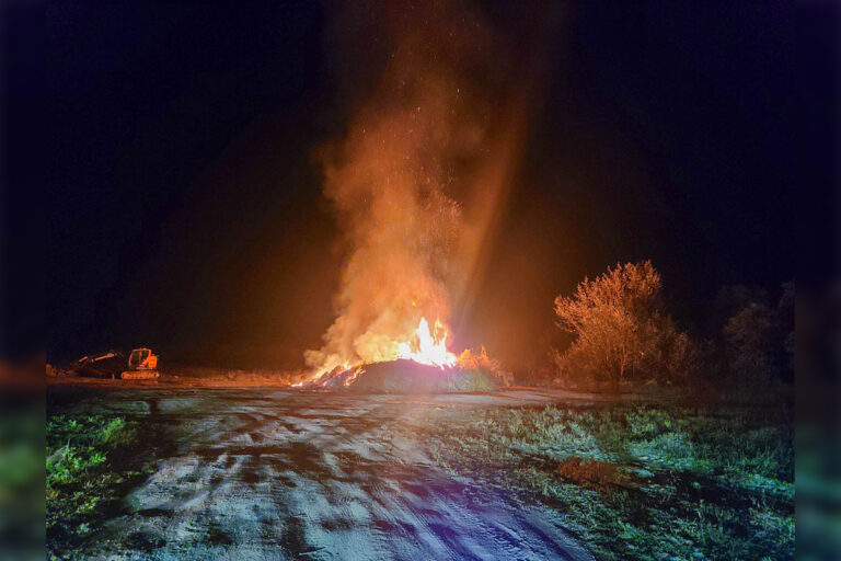 Quick actions by fire department keep Gore Bay bush from catching fire