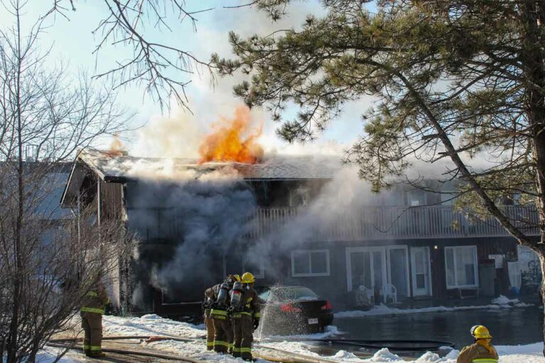 Ten lose homes after Gore Bay downtown apartment fire