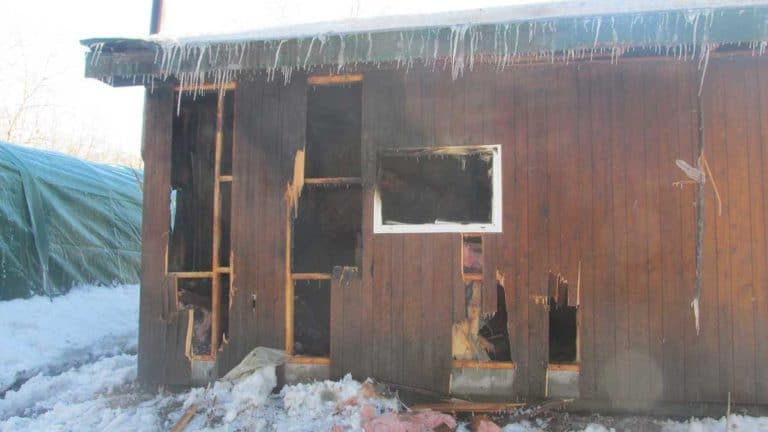 Garage gutted in Kagawong fire