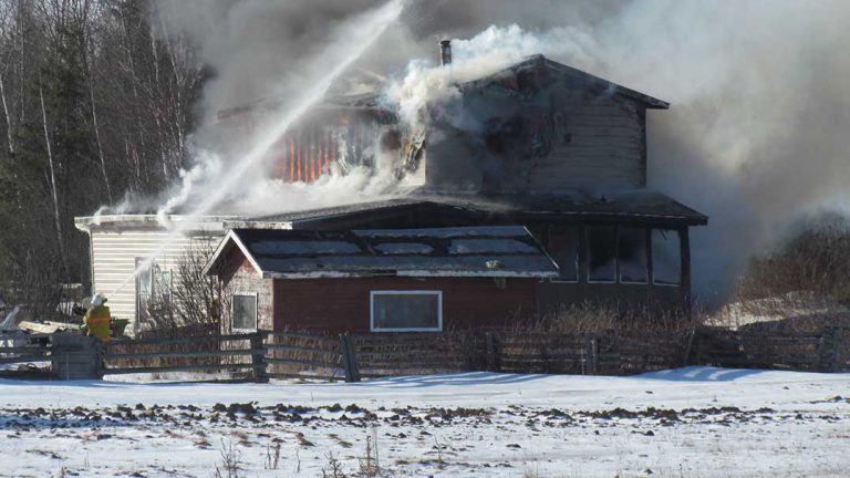Spring Bay home destroyed  in Monday morning blaze