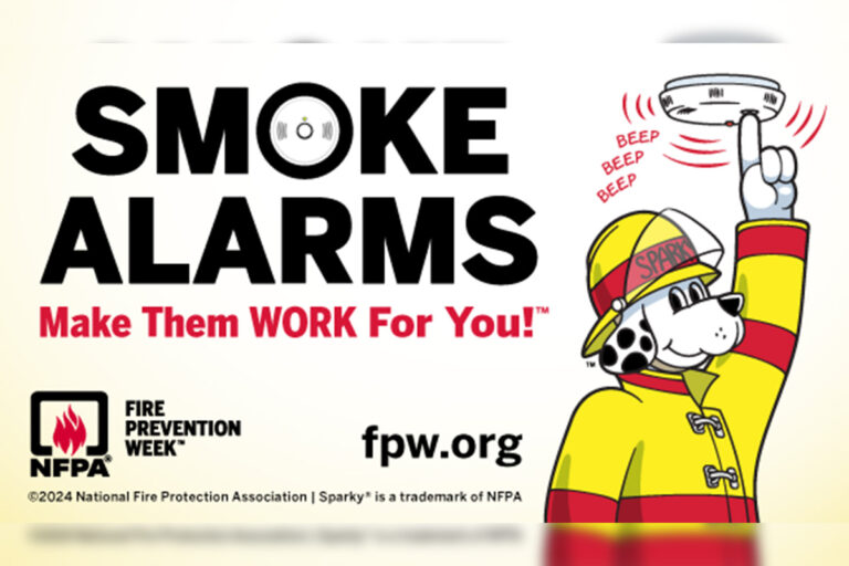 This Fire Prevention Week: check your smoke alarms