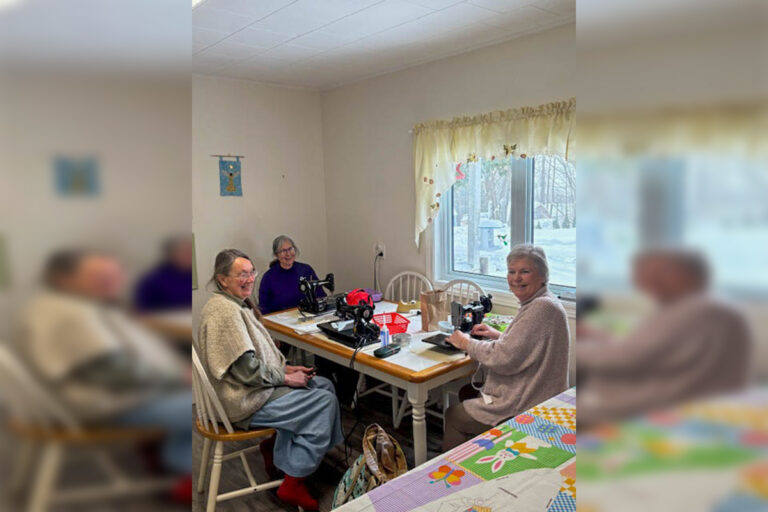 Friendship stitched together: Tehkummah women unite over vintage sewing machines