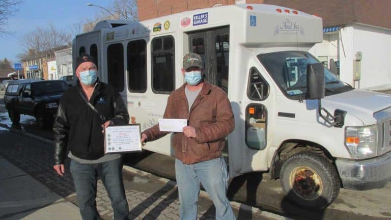 Lafarge Canada makes a significant donation toward Angel Bus operations