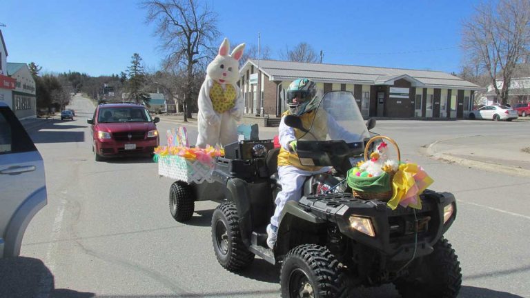 Easter bunny makes special Gore Bay visit