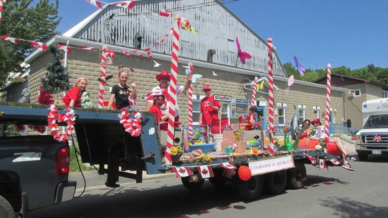 Town of Gore Bay a busy place for Canada Day celebrations!