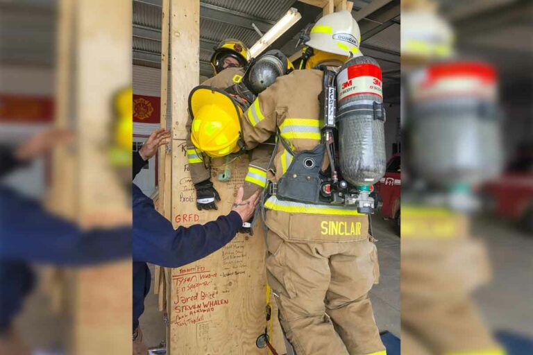 Gore Bay firefighters compete in their first ever Northshore FF Competition