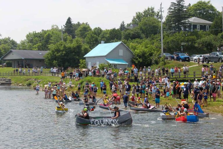 Crowds beat the heat at Gore Bay Harbour Days