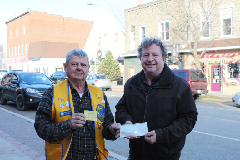 Lions Club draws make for a winning team