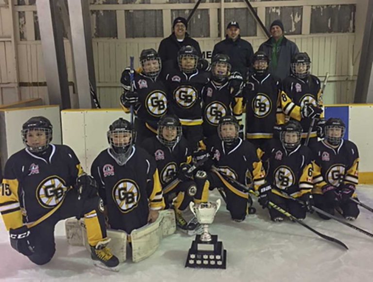 Gore Bay peewee team are Island ‘B’ champs