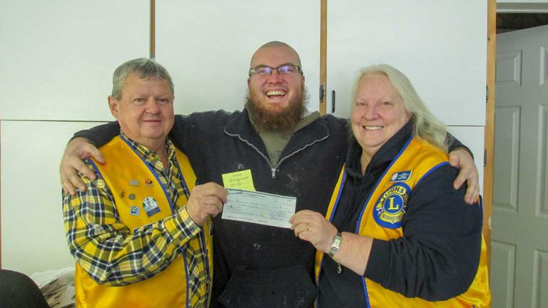 Evansville resident wins $3,000 in the Gore Bay-Western Manitoulin Lions 50/50 draw