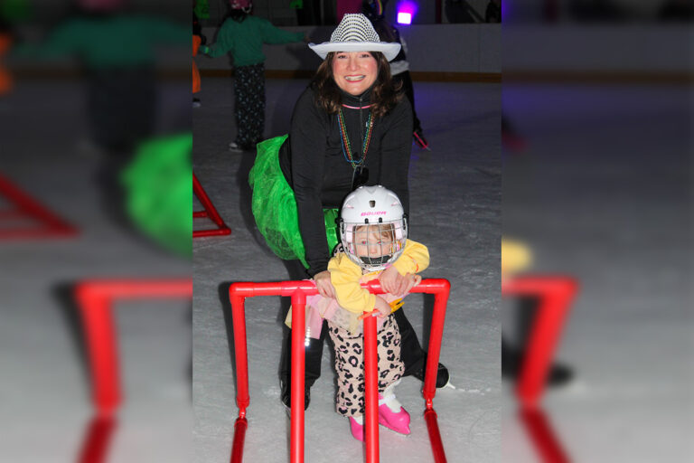 Getting their glow on