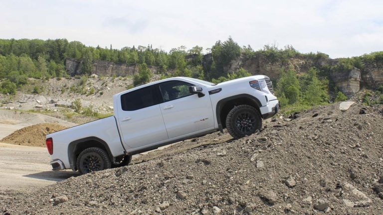 Manitoulin deemed perfect location to demonstrate 2022 GMC Sierra truck