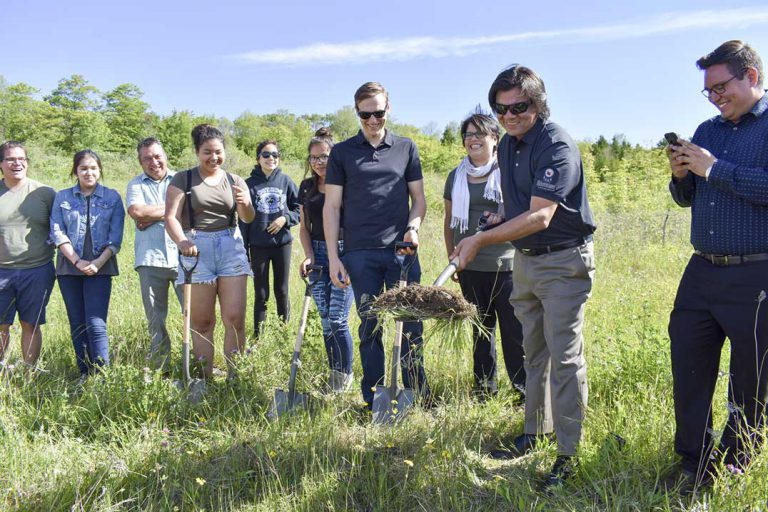 Wikwemikong greenhouse breaks ground