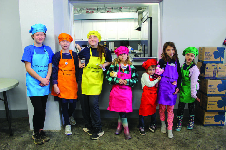 Guides celebrate a Mother’s Day market