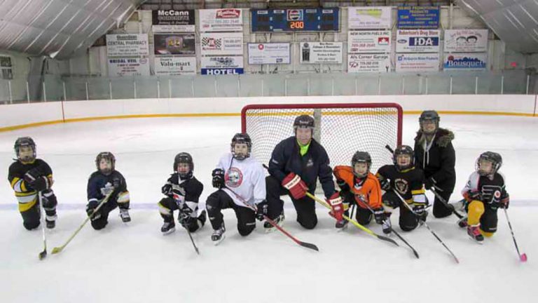 Youngsters take part in Gore Bay Hockey Camp