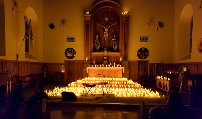 Holy Cross Mission Candlelight Concert on December 17