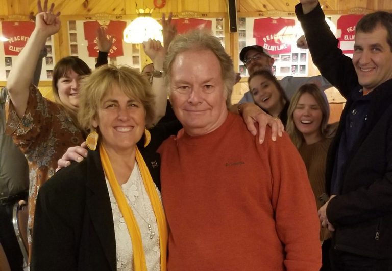 Carol Hughes returned in AMK by a landslide