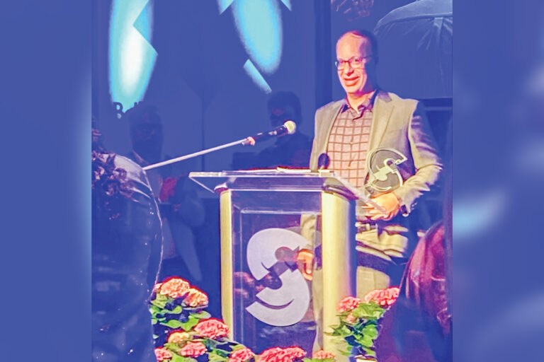 Manitoulin Transport’s Jeff Smith is recognized as Executive of the Year