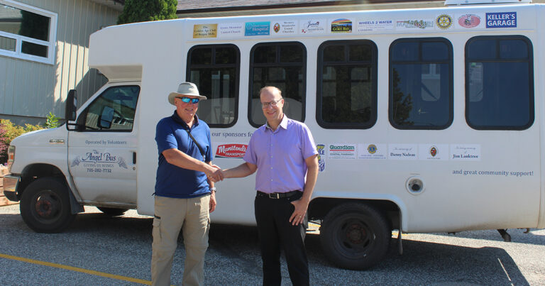 Angel Bus gets timely donation
