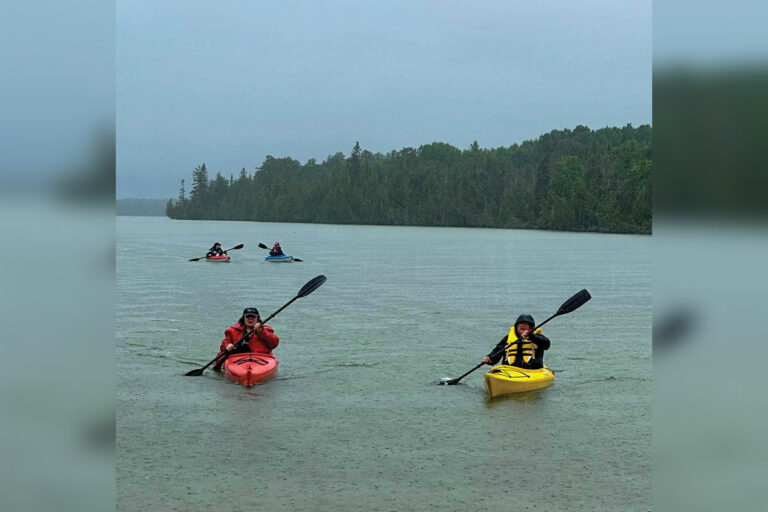 Joe’s poker paddle event a huge success despite weather