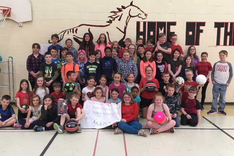 C.C. McLean students top fundraising goal in Jump Rope for Heart