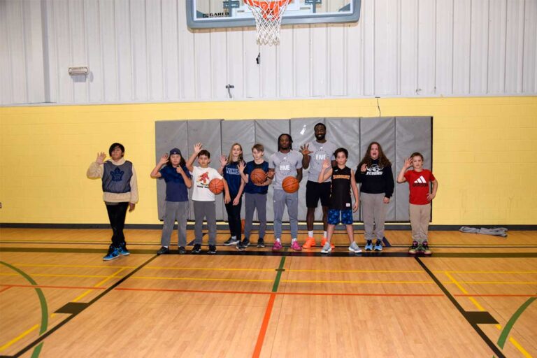 Members of the Sudbury Five join Noojmowin Teg program in AOK