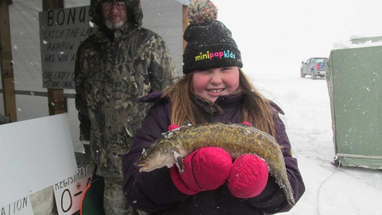 Kids’ fishing derby a huge success despite terrible weather