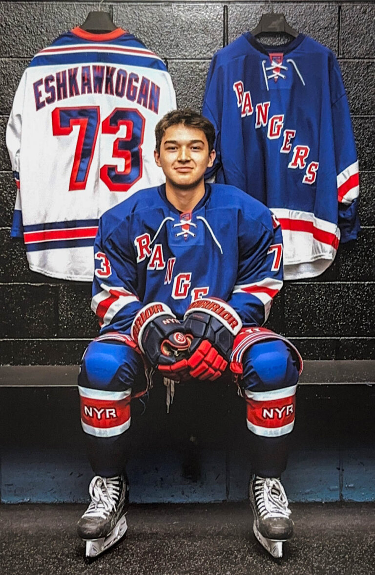 Kohyn Eshkawkogan youngest player for AAA U16 North York Rangers