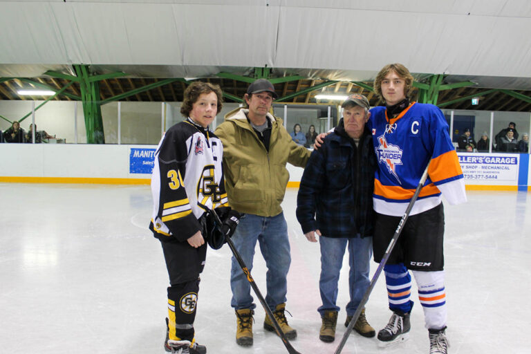 Mindemoya Thunder retires No. 4 jersey in memory of Kyle Smith