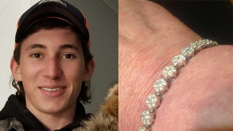 Gore Bay’s Kyle Wood finds lost $24,000 bracelet amongst wood debris