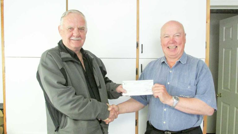 Lafarge Meldrum Bay makes significant donation to Angel Bus