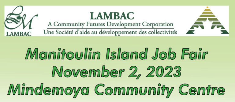 Manitoulin Island Job Fair this Thursday, Nov. 2 in Mindemoya