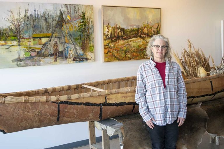 Lauren Satok exhibit explores layers of history