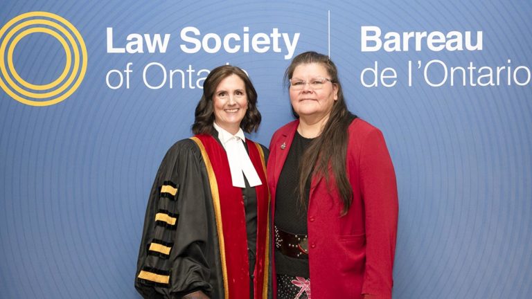 Ontario Law Society names Wiikwemkoong’s Marian Jacko its distinguished female lawyer