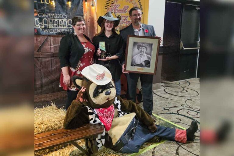 Father/daughter duo is honoured by Northern Ontario Country Music Association