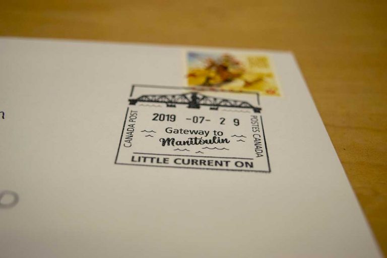 Little Current post office granted unique Manitoulin postmark by Canada Post