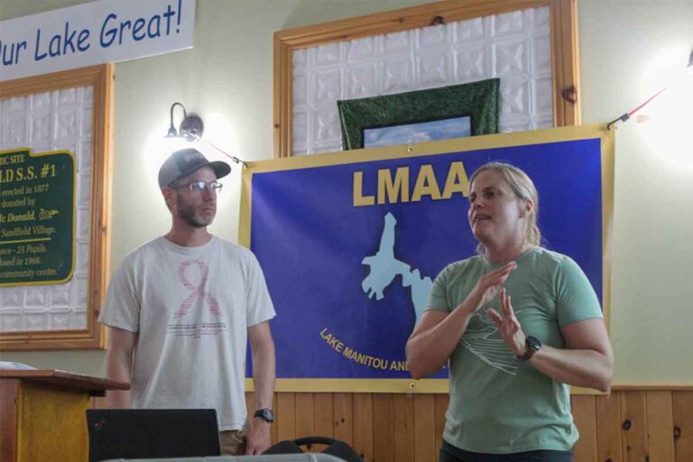 MNR lays out walleye plans for Lake Manitou