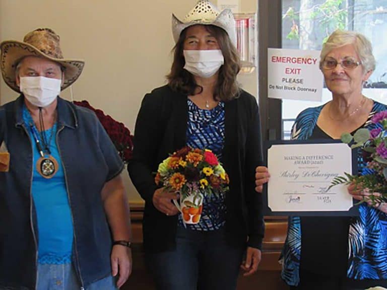 Lodge recognizes two individuals who make a difference