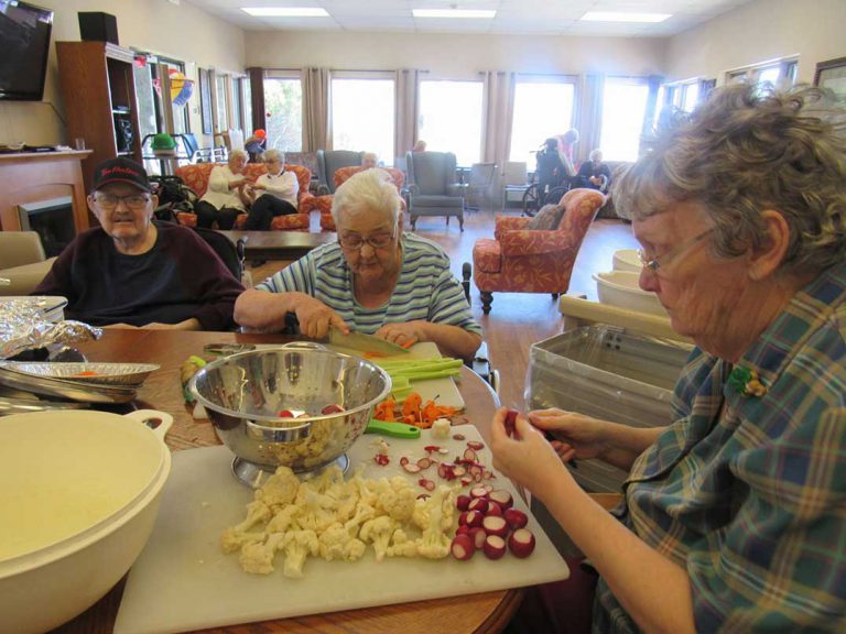 Manitoulin Lodge residents show their appreciation to staff