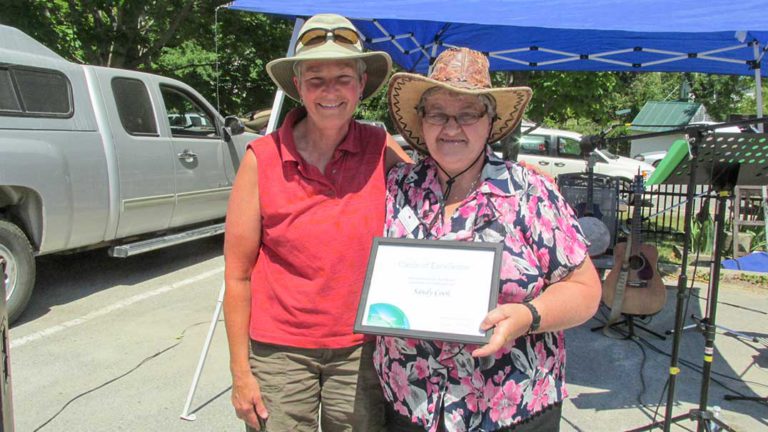 Lodge volunteer receives Circle of Excellence Award